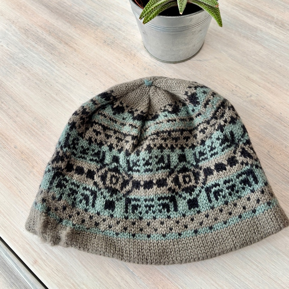 Multicolour Knit Beanie • Handmade Style • Warm Winter Hat